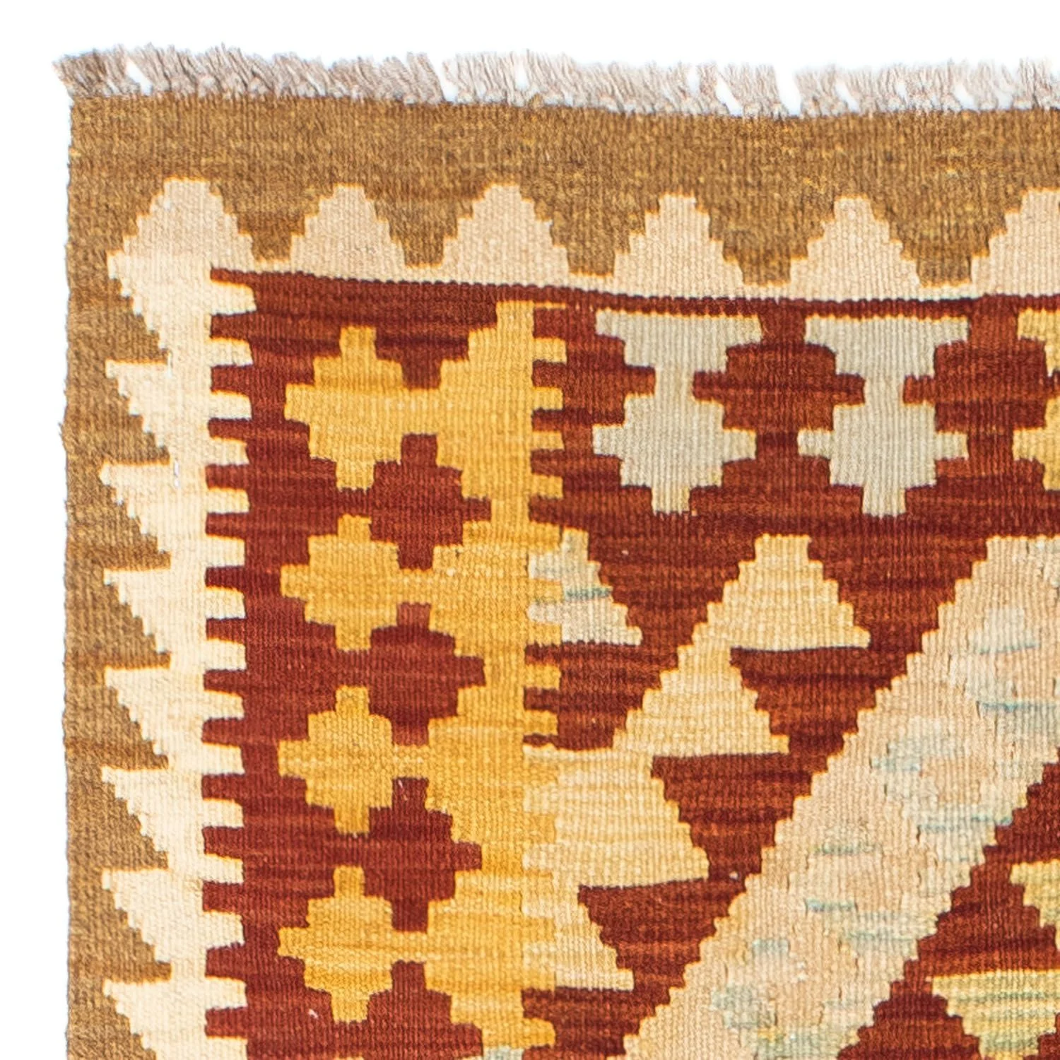 Kelim Teppich - Oriental 183 x 80 cm - beige - Image 3