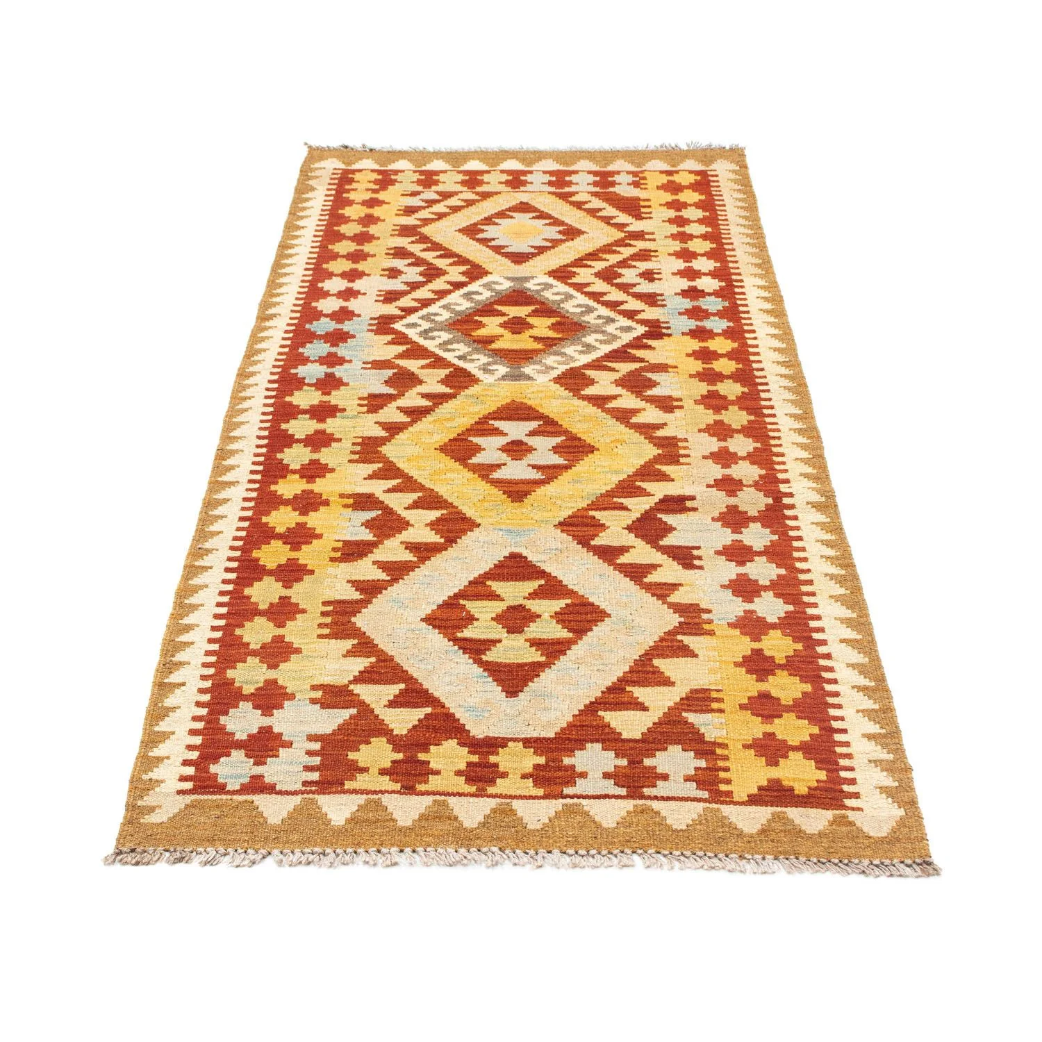 Kelim Teppich - Oriental 183 x 80 cm - beige - Image 5