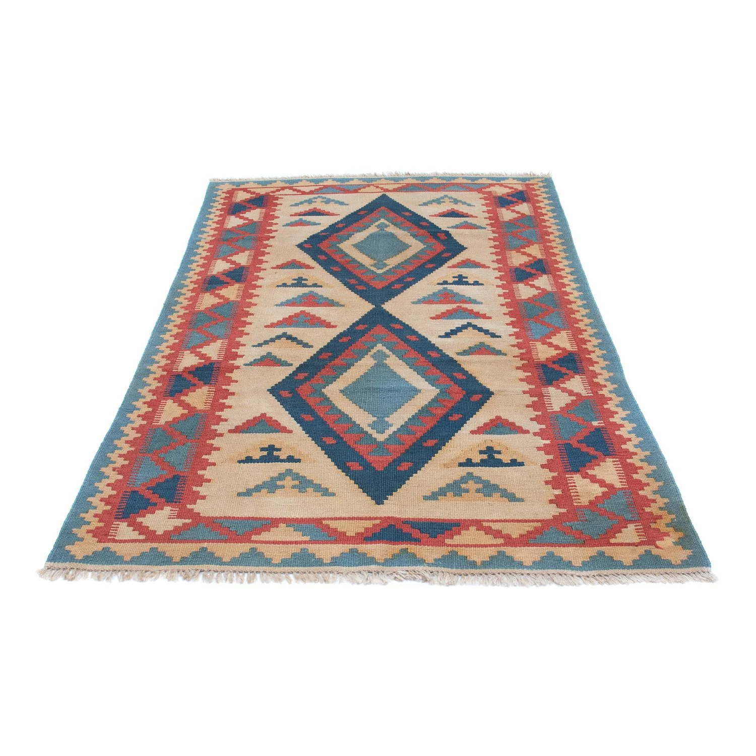Kelim Teppich - Oriental 184 x 117 cm - hellbraun - Image 5