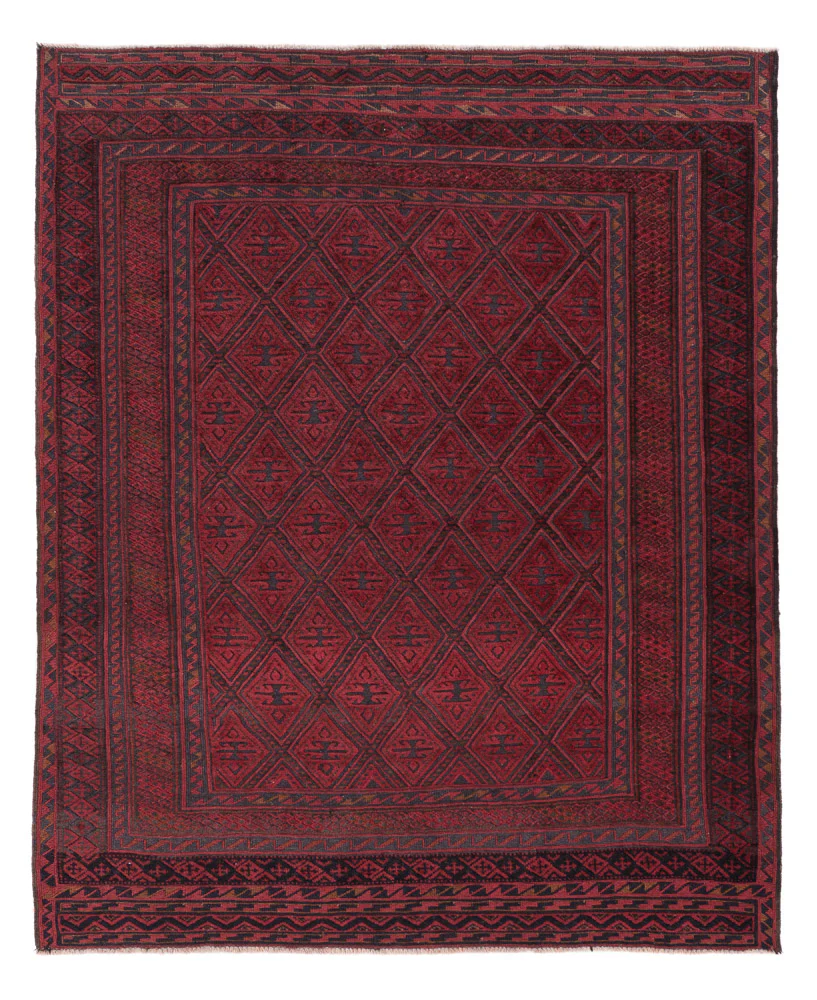 Kelim Afghan Teppich 185x153cm