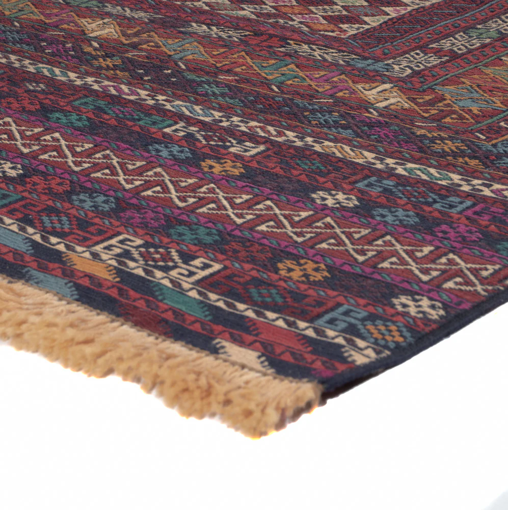 Kelim Afghan Teppich 186x120cm - Image 4