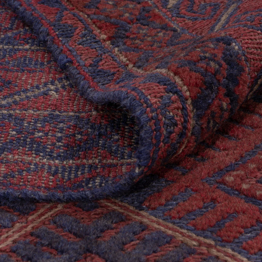 Kelim Afghan Teppich 188x150cm - Image 5