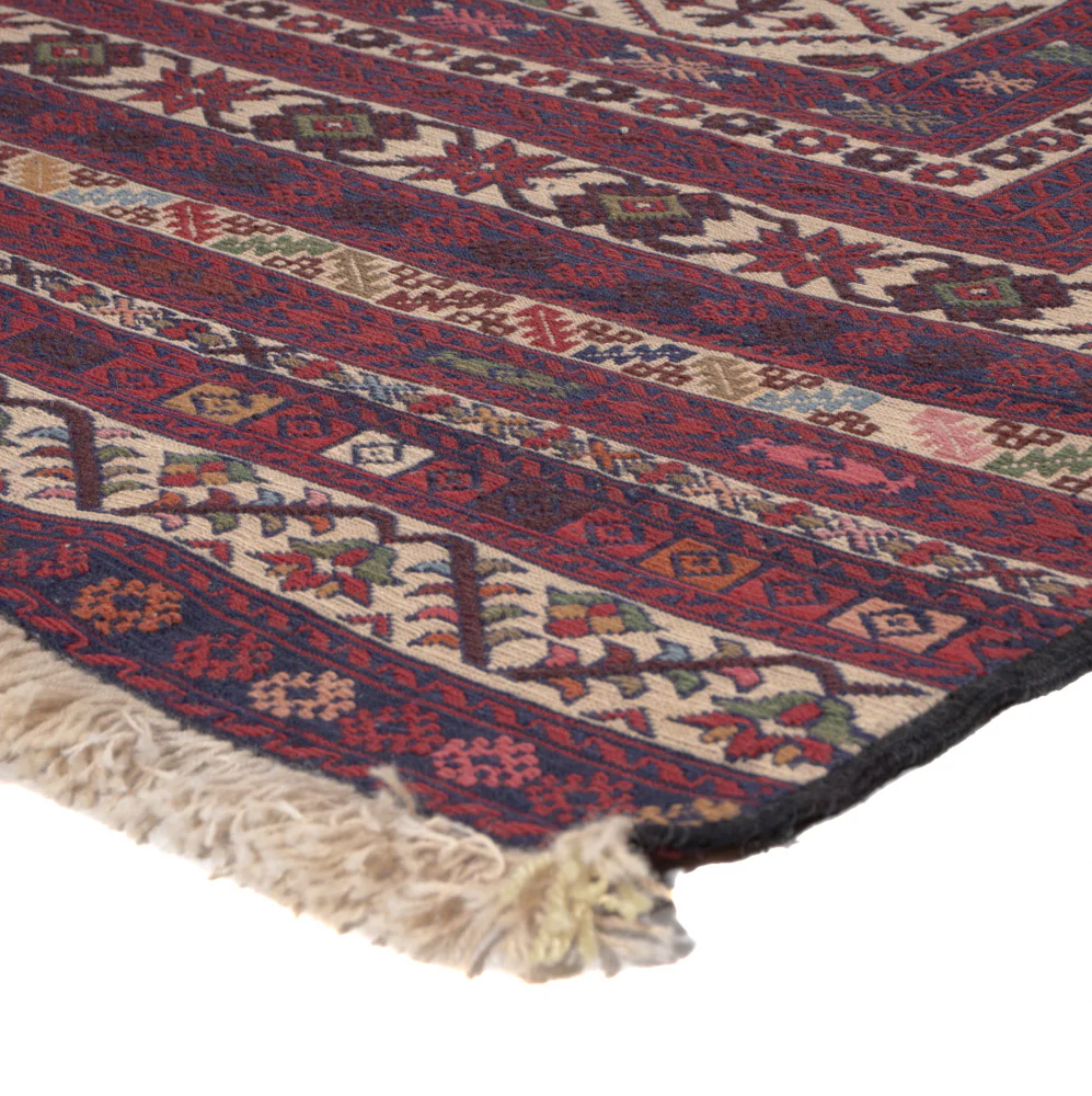 Kelim Afghan Teppich 189x127cm - Image 4