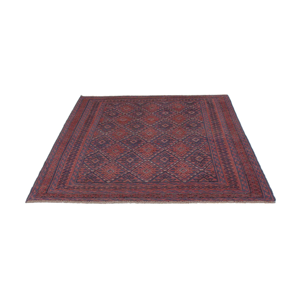 Kelim Afghan Teppich 191x145cm - Image 6