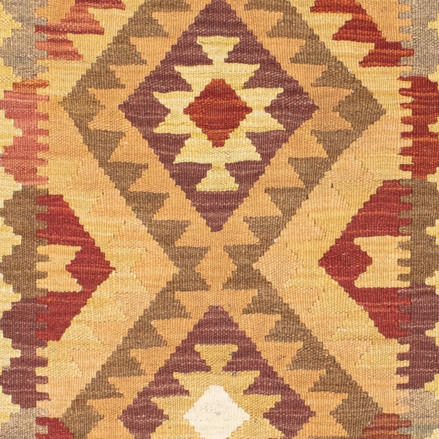 Kelim Teppich - Oriental 191 x 77 cm - hellbraun - Image 3