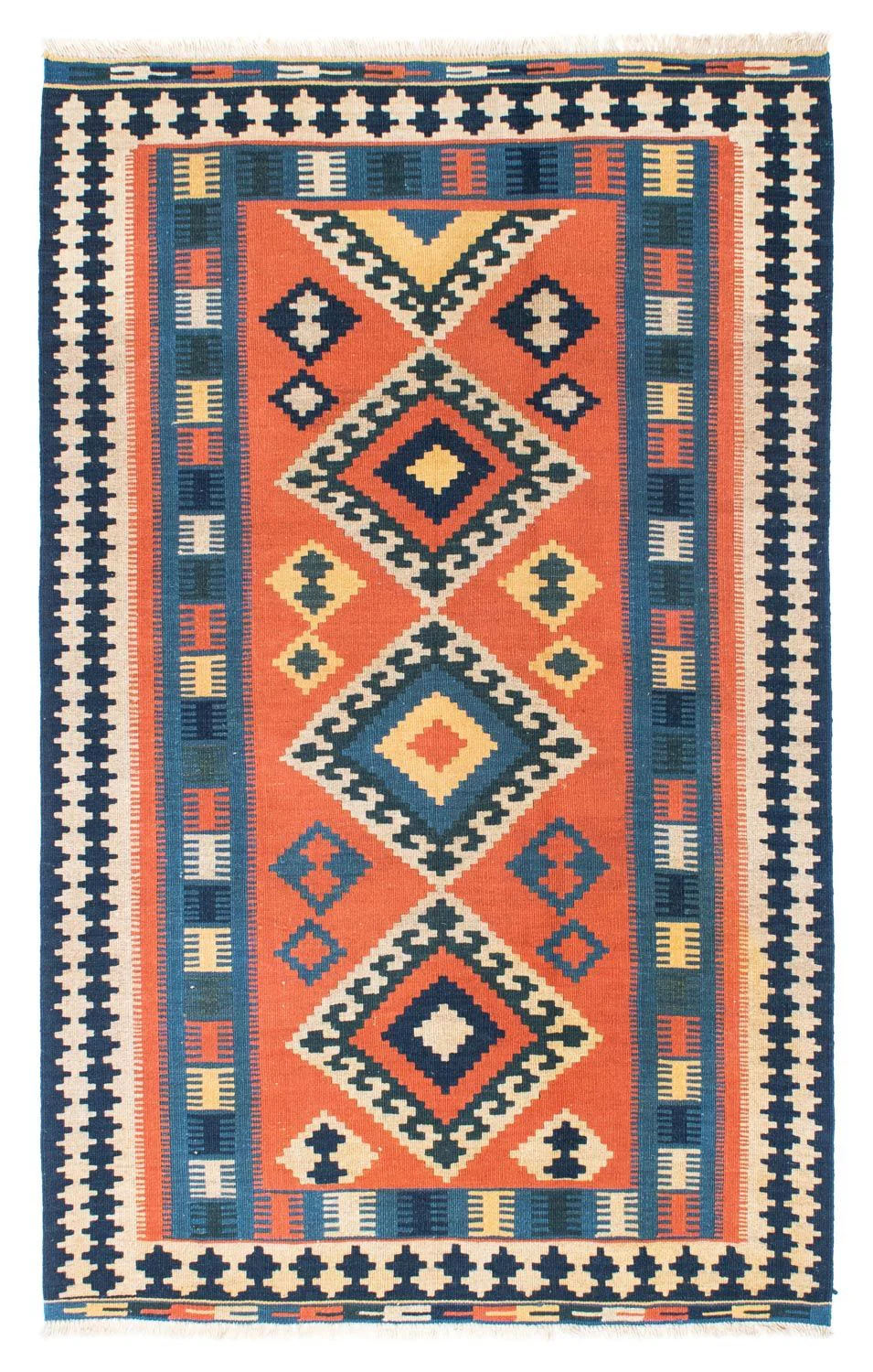 Kelim Teppich - Oriental 192 x 123 cm - rost
