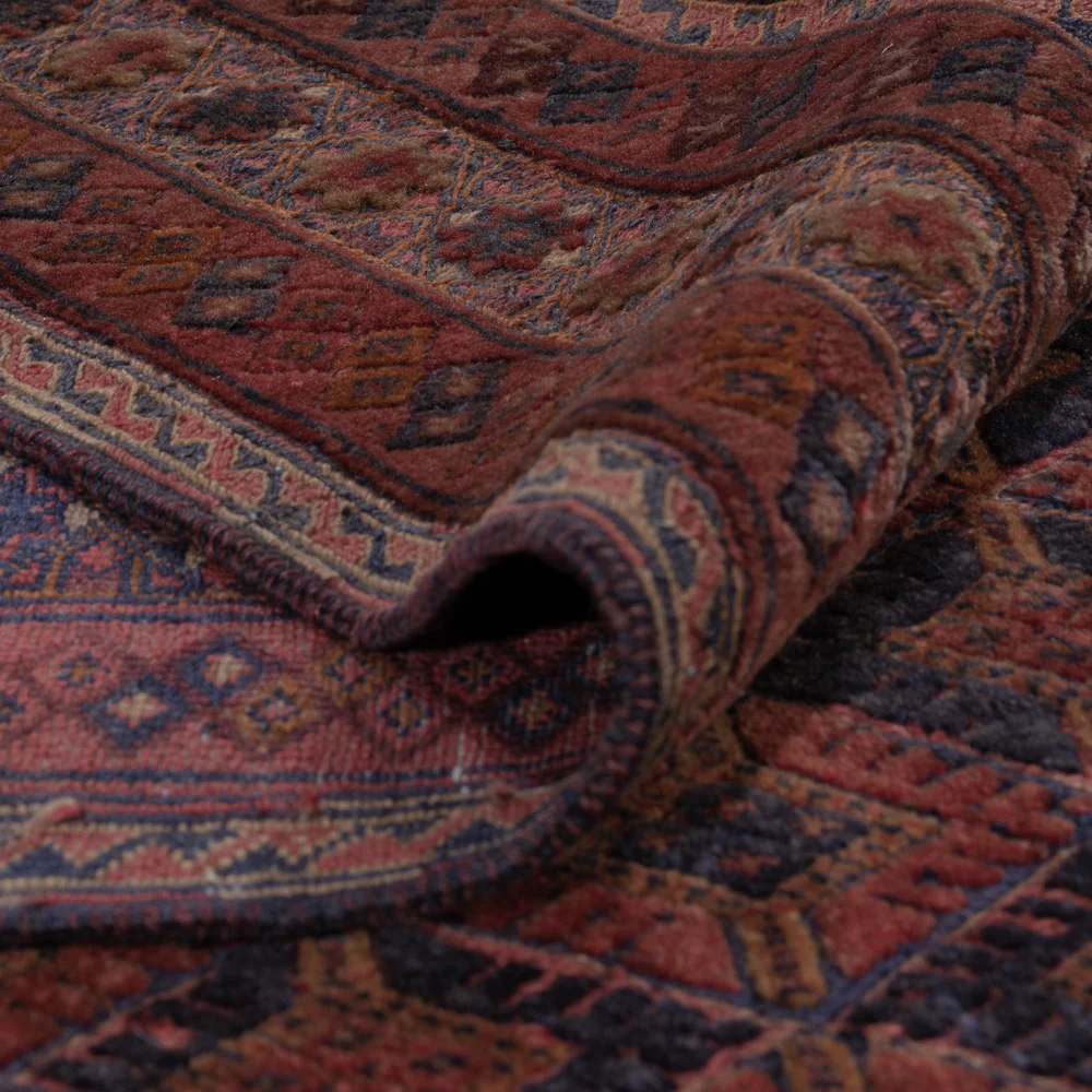 Kelim Afghan Teppich 193x150cm - Image 5