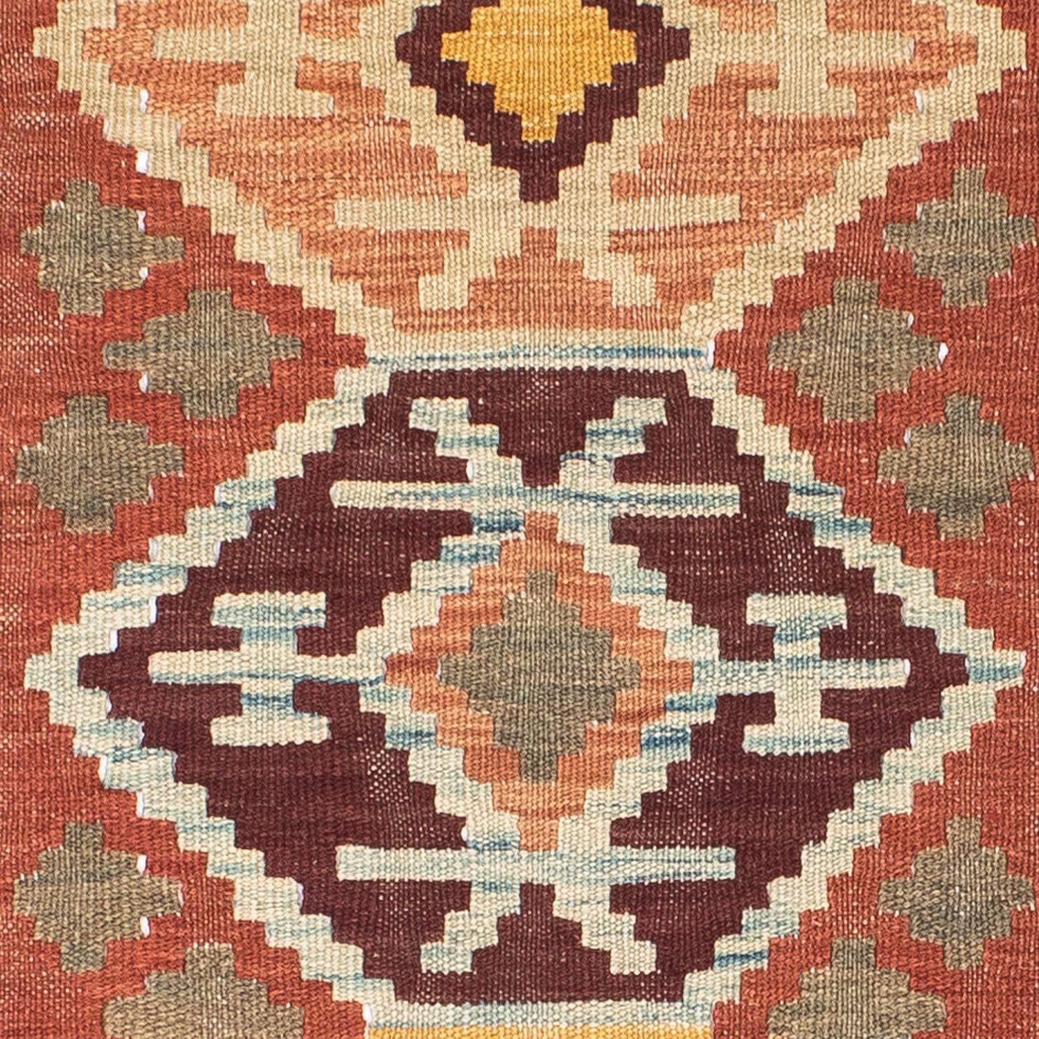 Kelim Teppich - Oriental 193 x 75 cm - braun - Image 2