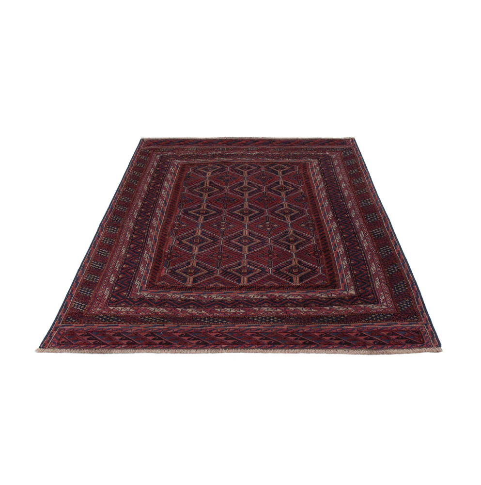 Kelim Afghan Teppich 194x144cm - Image 6