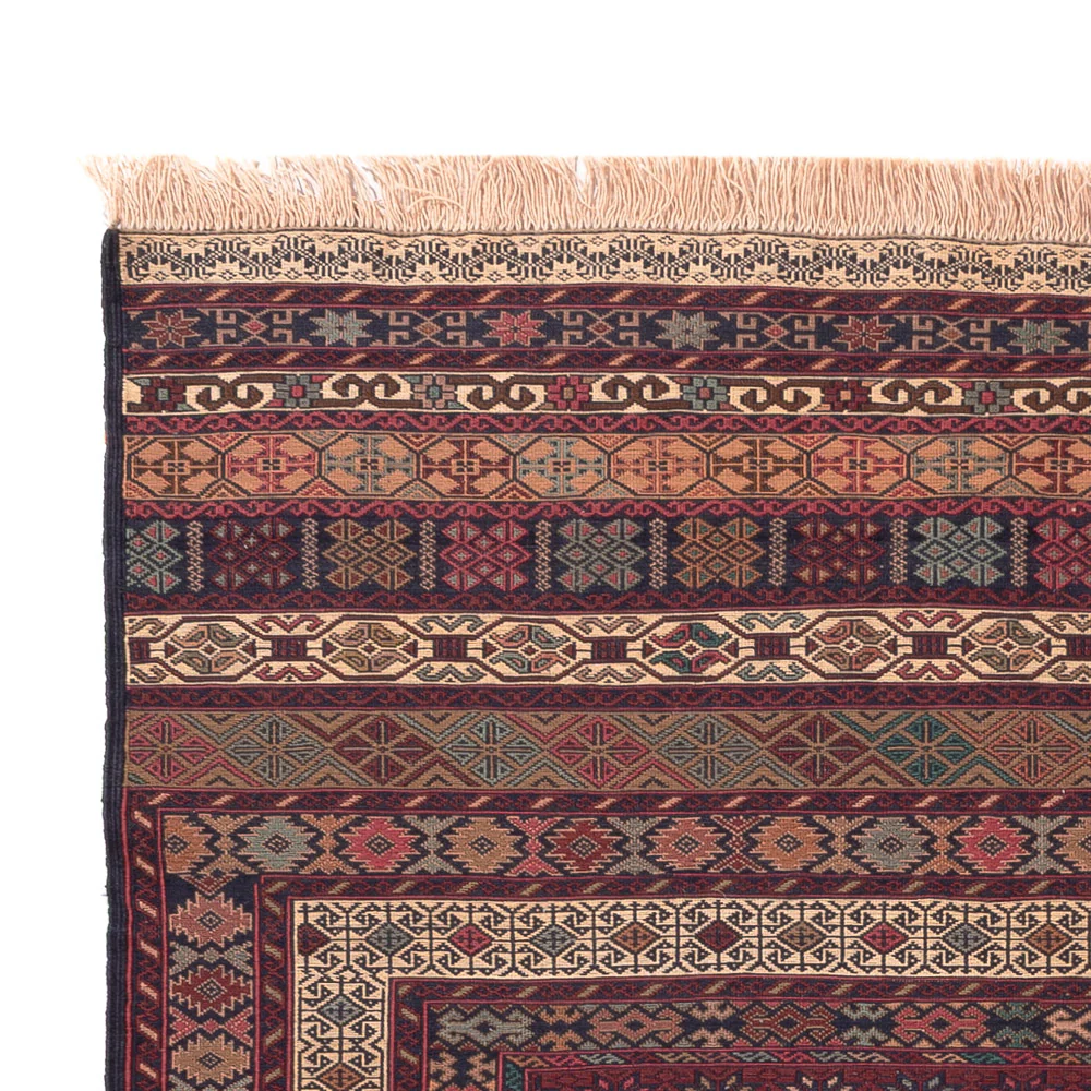 Kelim Afghan Teppich 195x127cm - Image 3