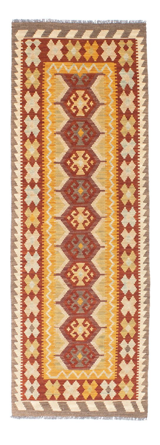 Kelim Teppich - Oriental 195 x 65 cm - rost