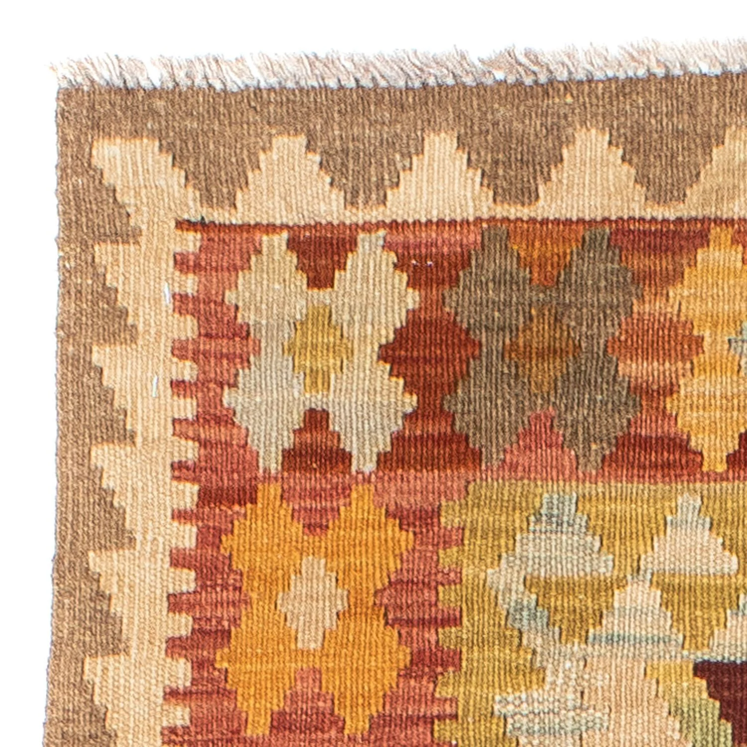 Kelim Teppich - Oriental 195 x 74 cm - beige - Image 3