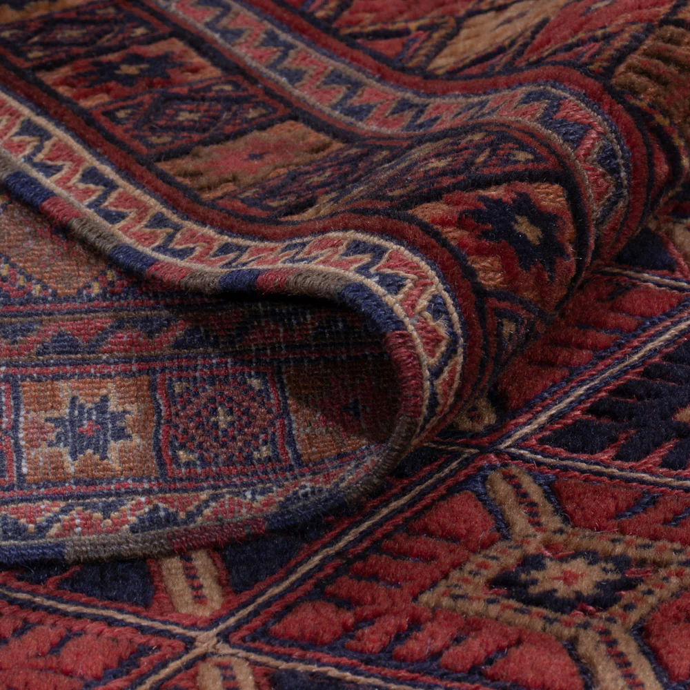 Kelim Afghan Teppich 196x159cm - Image 5