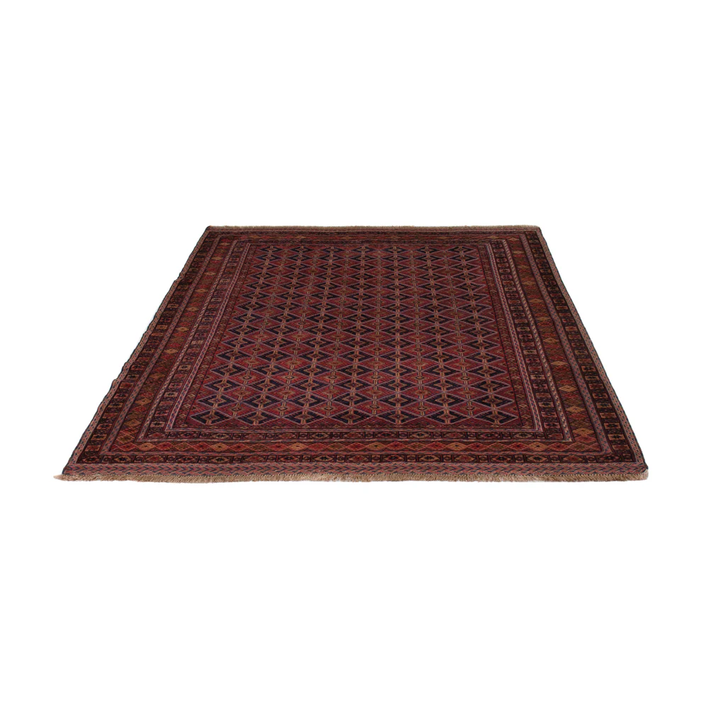 Kelim Afghan Teppich 196x159cm - Image 6