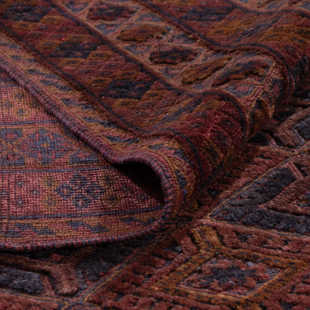 Kelim Afghan Teppich 196x161cm - Image 5