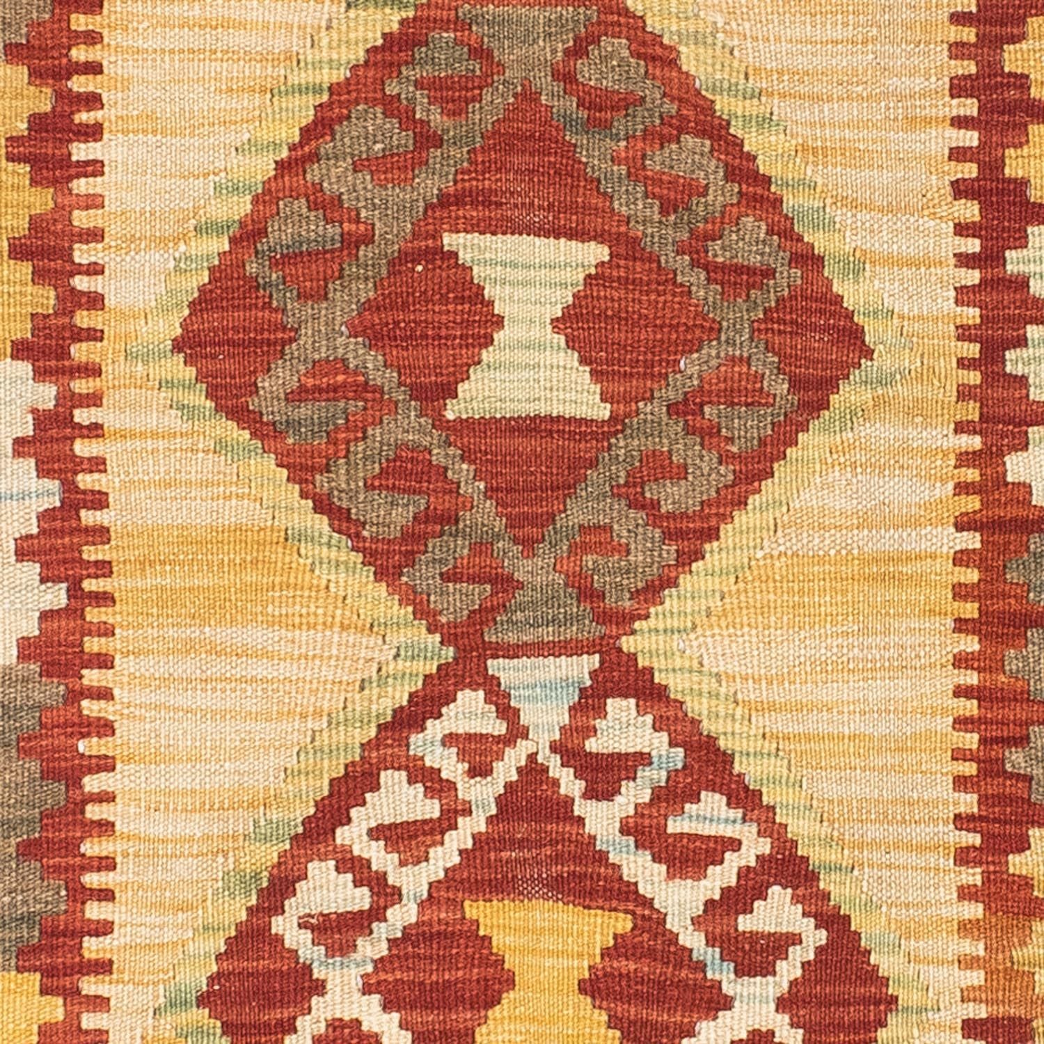 Kelim Teppich - Oriental 196 x 78 cm - beige - Image 2