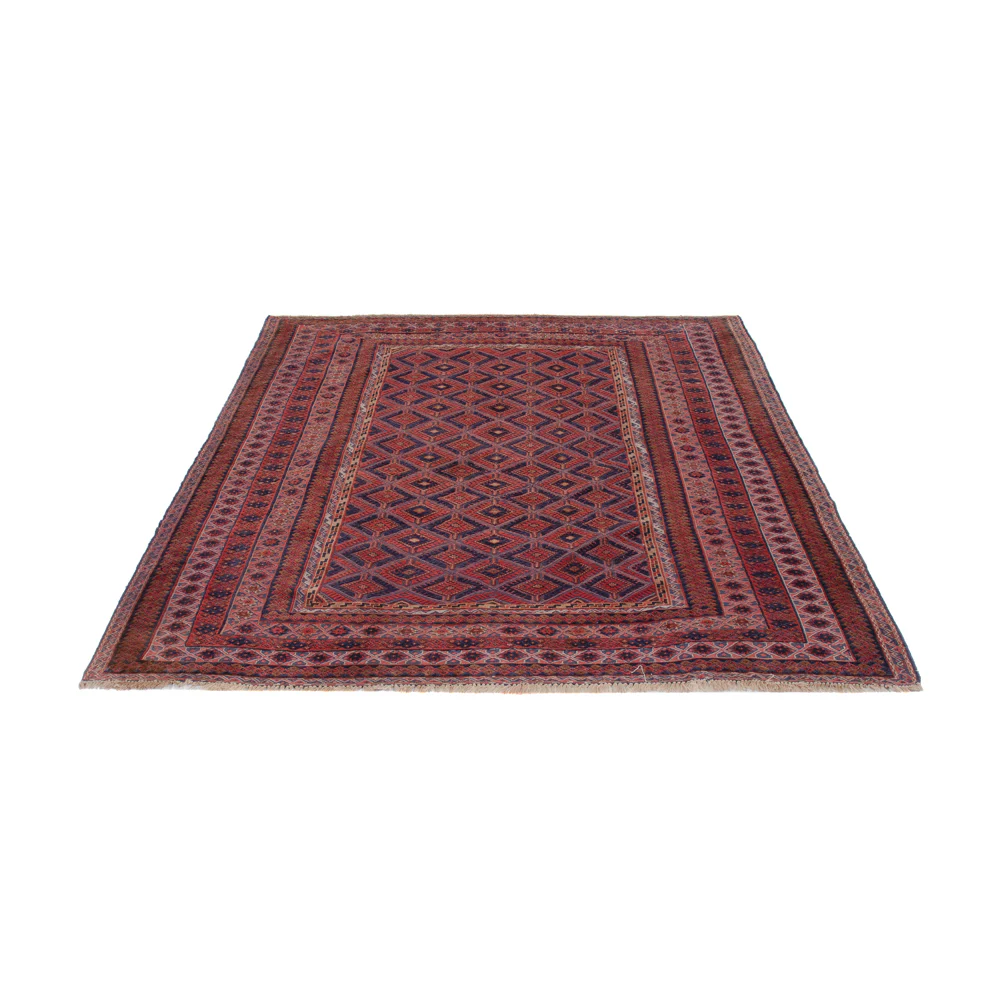 Kelim Afghan Teppich 197x156cm - Image 6