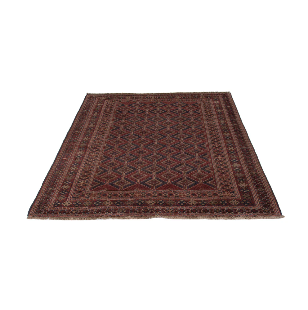 Kelim Afghan Teppich 198x150cm - Image 6