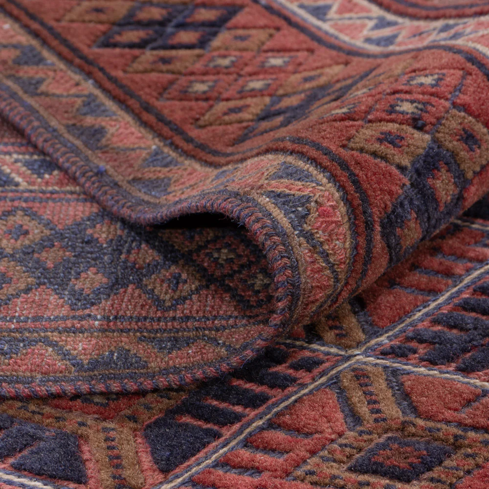 Kelim Afghan Teppich 198x162cm - Image 5