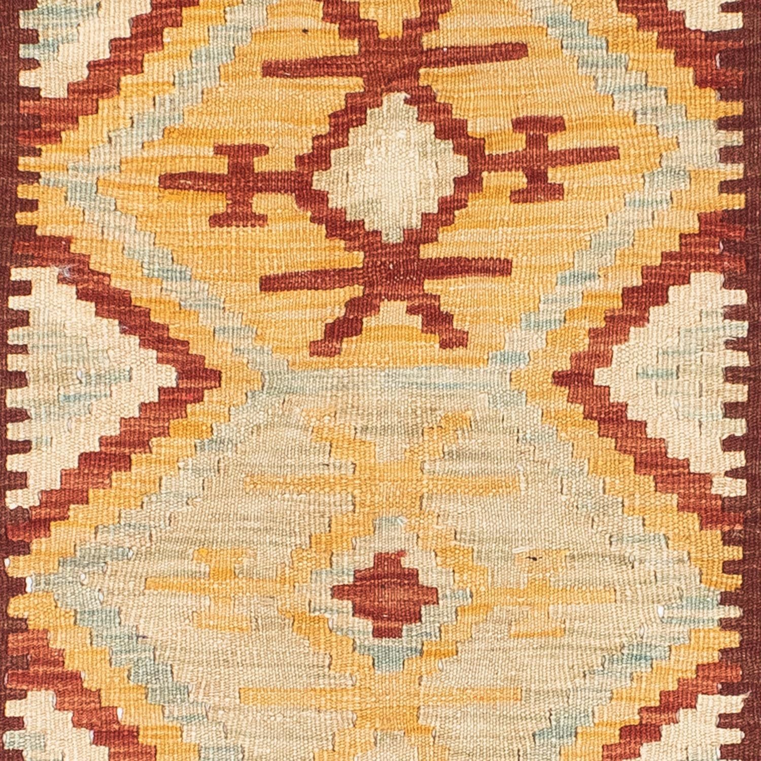 Kelim Teppich - Oriental 198 x 75 cm - beige - Image 2