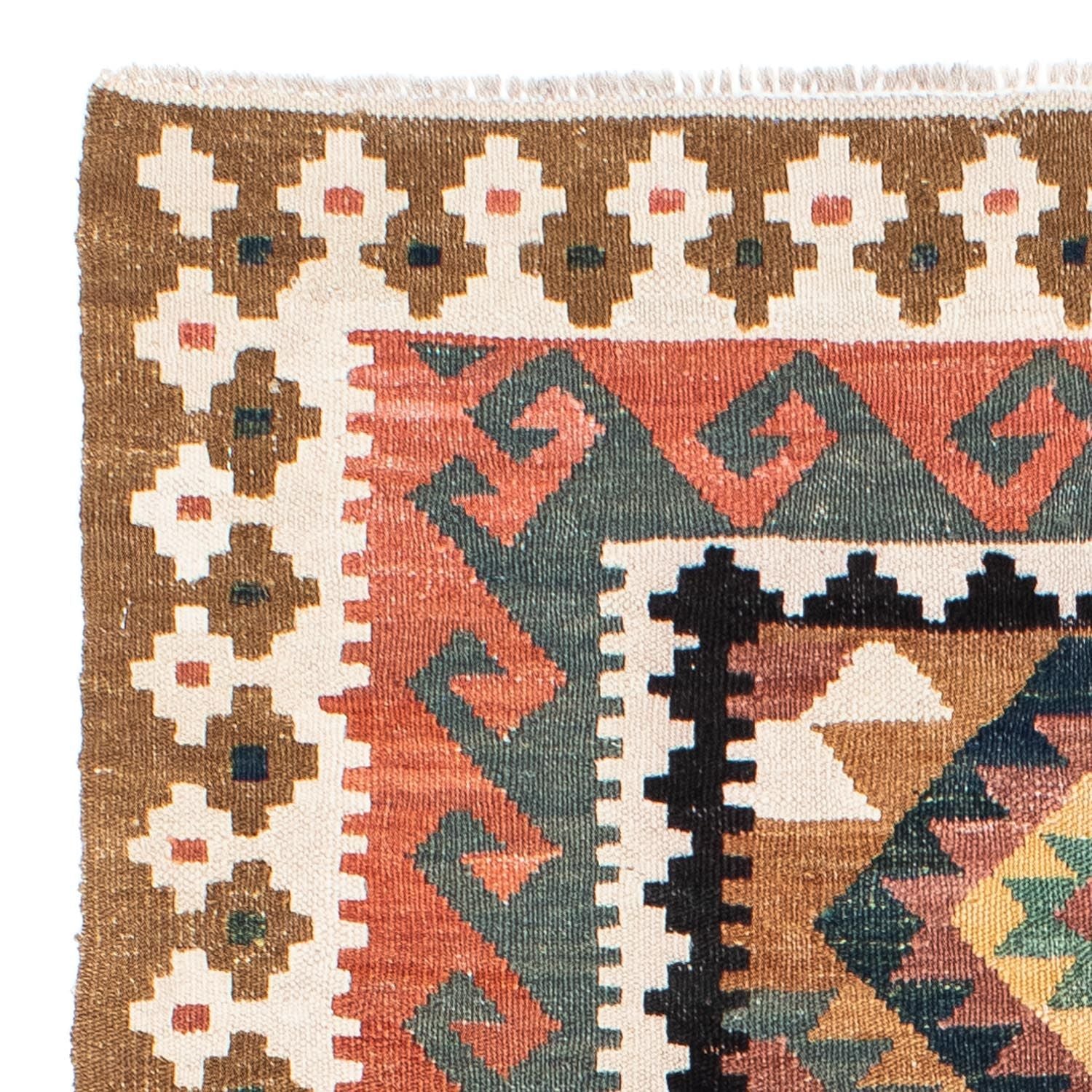 Kelim Teppich - Oriental 200 x 101 cm - hellbraun - Image 3