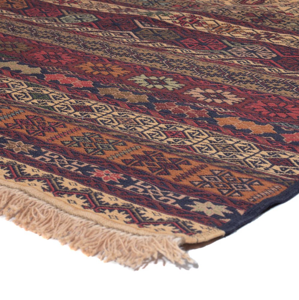 Kelim Afghan Teppich 200x129cm - Image 4