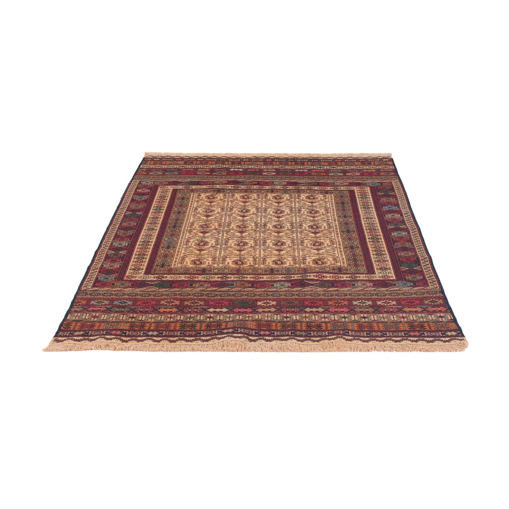 Kelim Afghan Teppich 200x129cm - Image 6