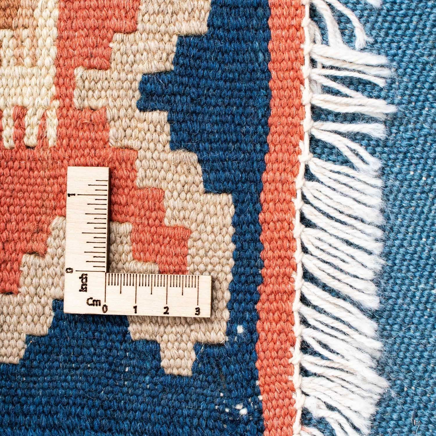 Kelim Teppich - Oriental 200 x 159 cm - blau - Image 6