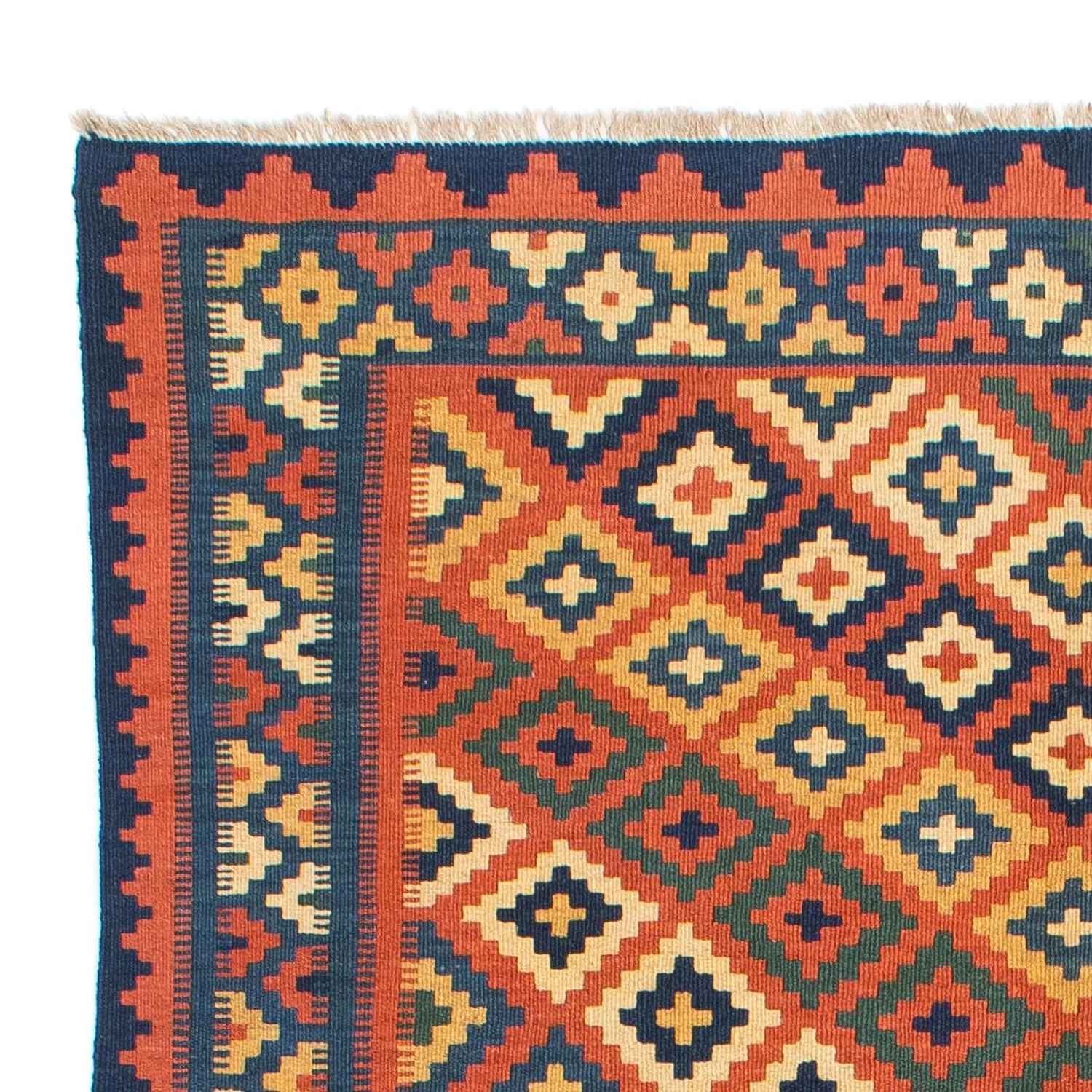 Kelim Teppich - Oriental 202 x 153 cm - mehrfarbig - Image 3
