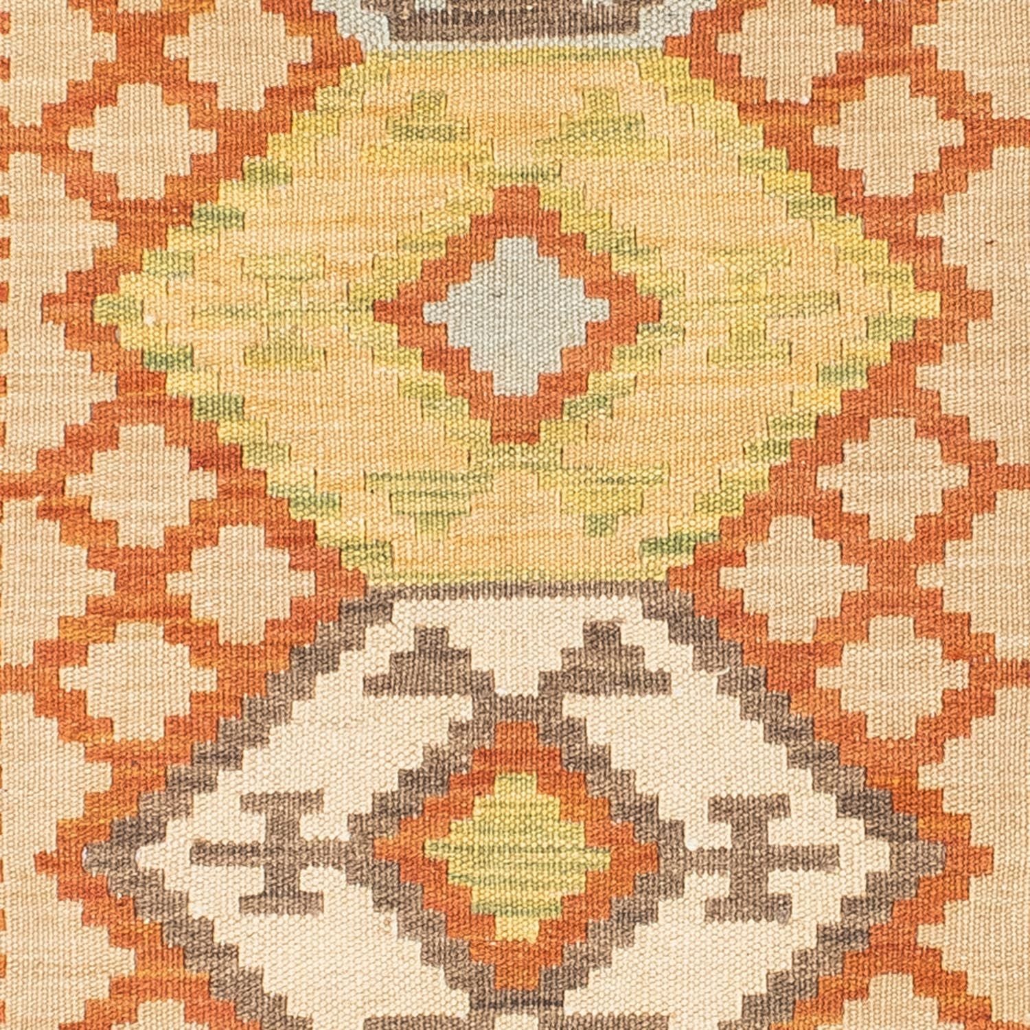 Kelim Teppich - Oriental 202 x 76 cm - beige - Image 2