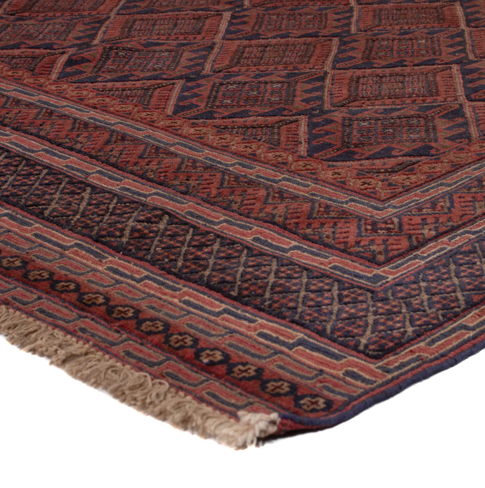 Kelim Teppich - Oriental - 203 x 140 cm - dunkelrot - Image 4