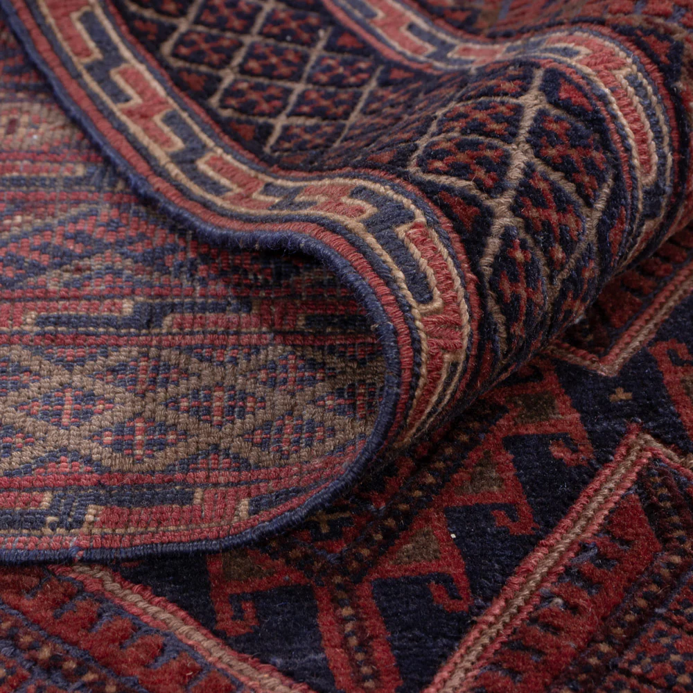 Kelim Teppich - Oriental - 203 x 140 cm - dunkelrot - Image 5