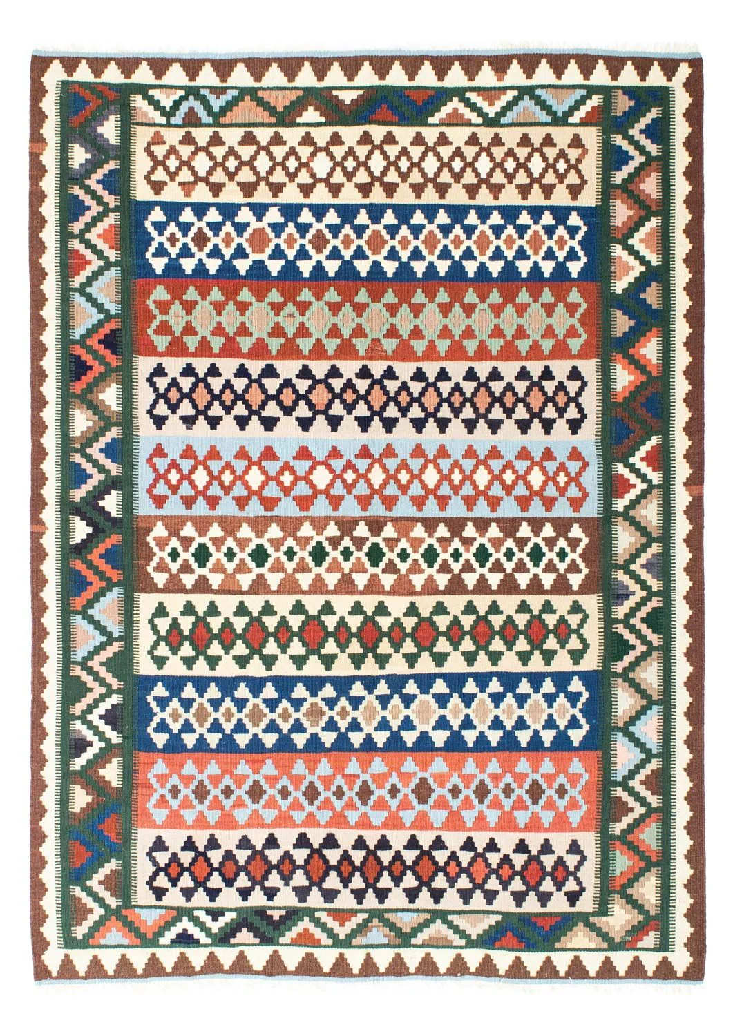 Kelim Teppich - Oriental 203 x 150 cm - beige