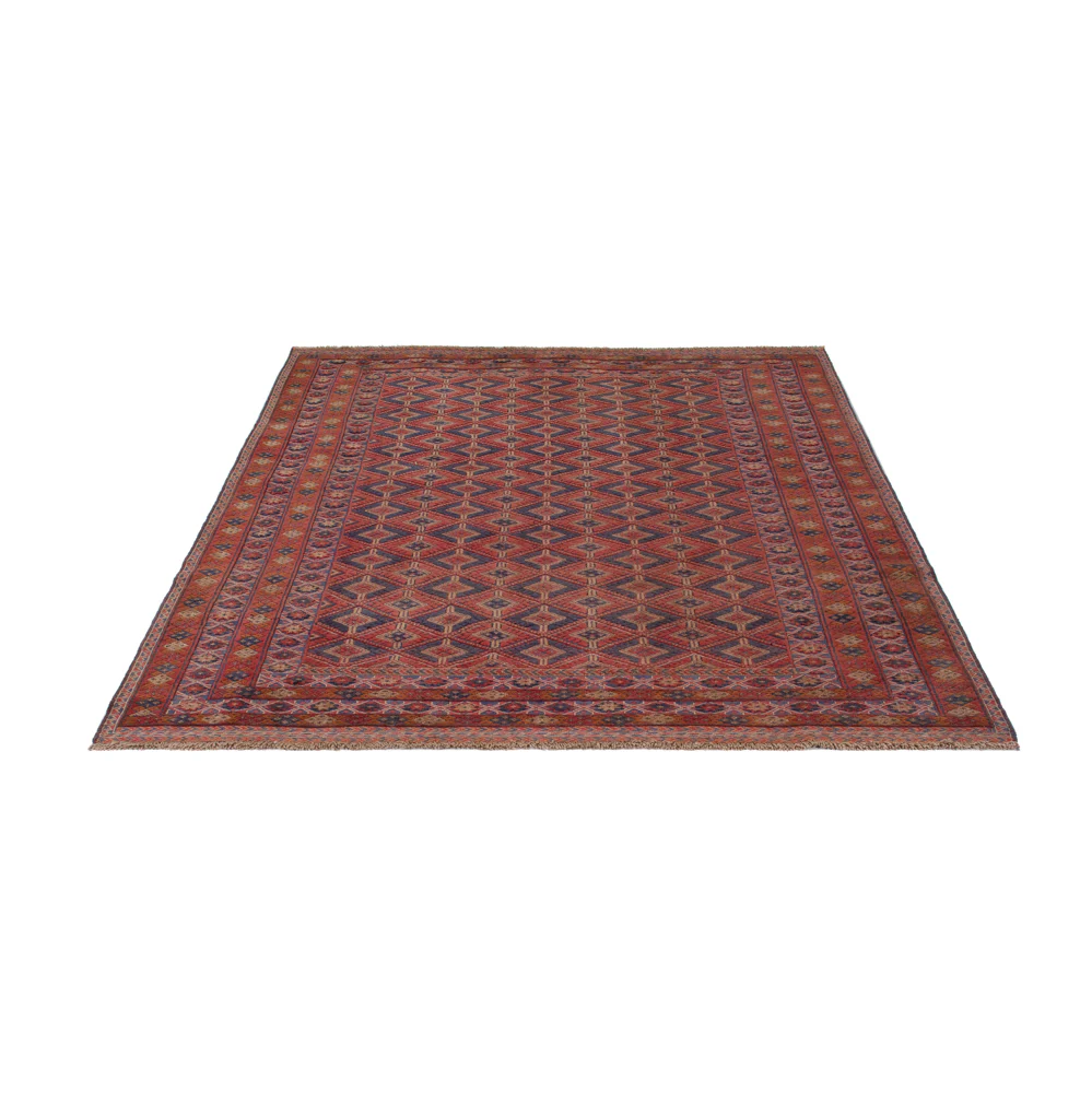 Kelim Afghan Teppich 203x157cm - Image 6