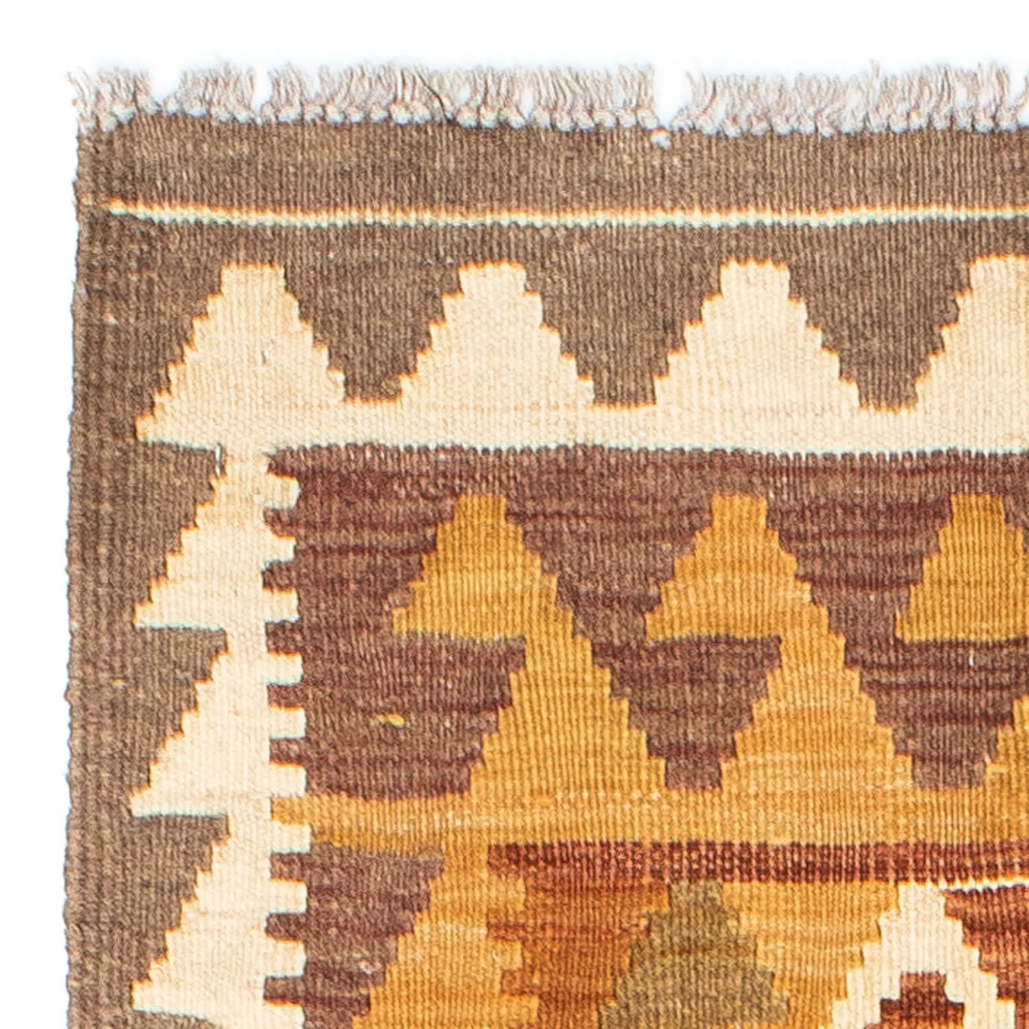 Kelim Teppich - Oriental 203 x 64 cm - hellbraun - Image 3