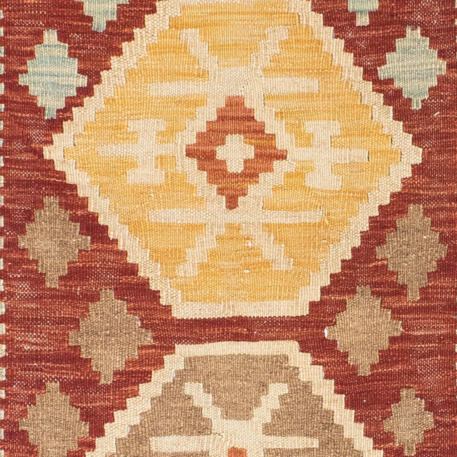 Kelim Teppich - Oriental 203 x 70 cm - beige - Image 2