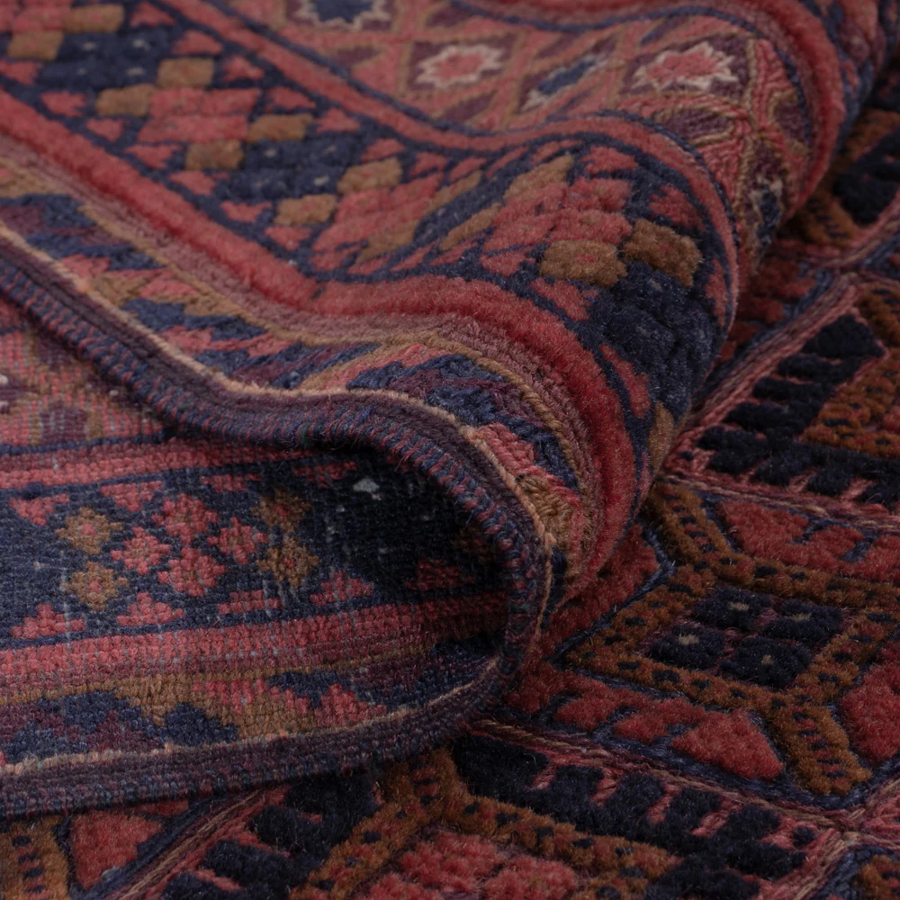 Kelim Afghan Teppich 204x153cm - Image 5
