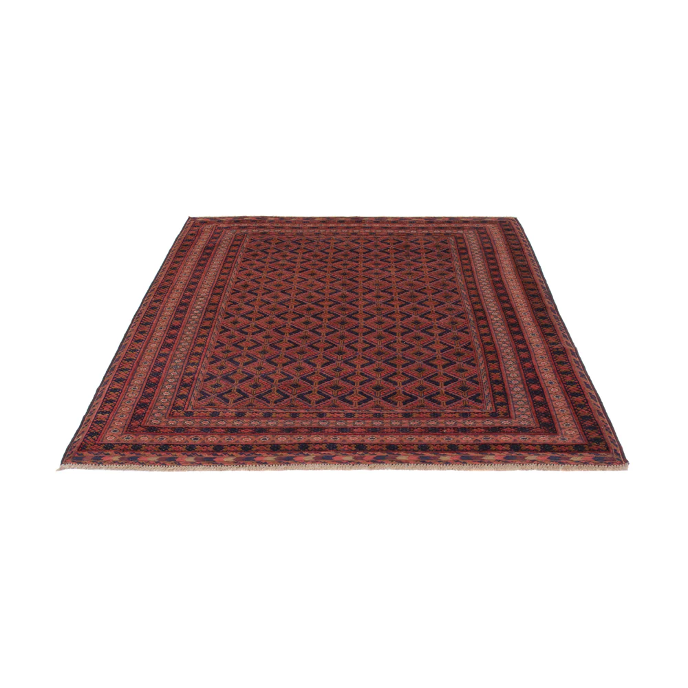 Kelim Afghan Teppich 204x153cm - Image 6