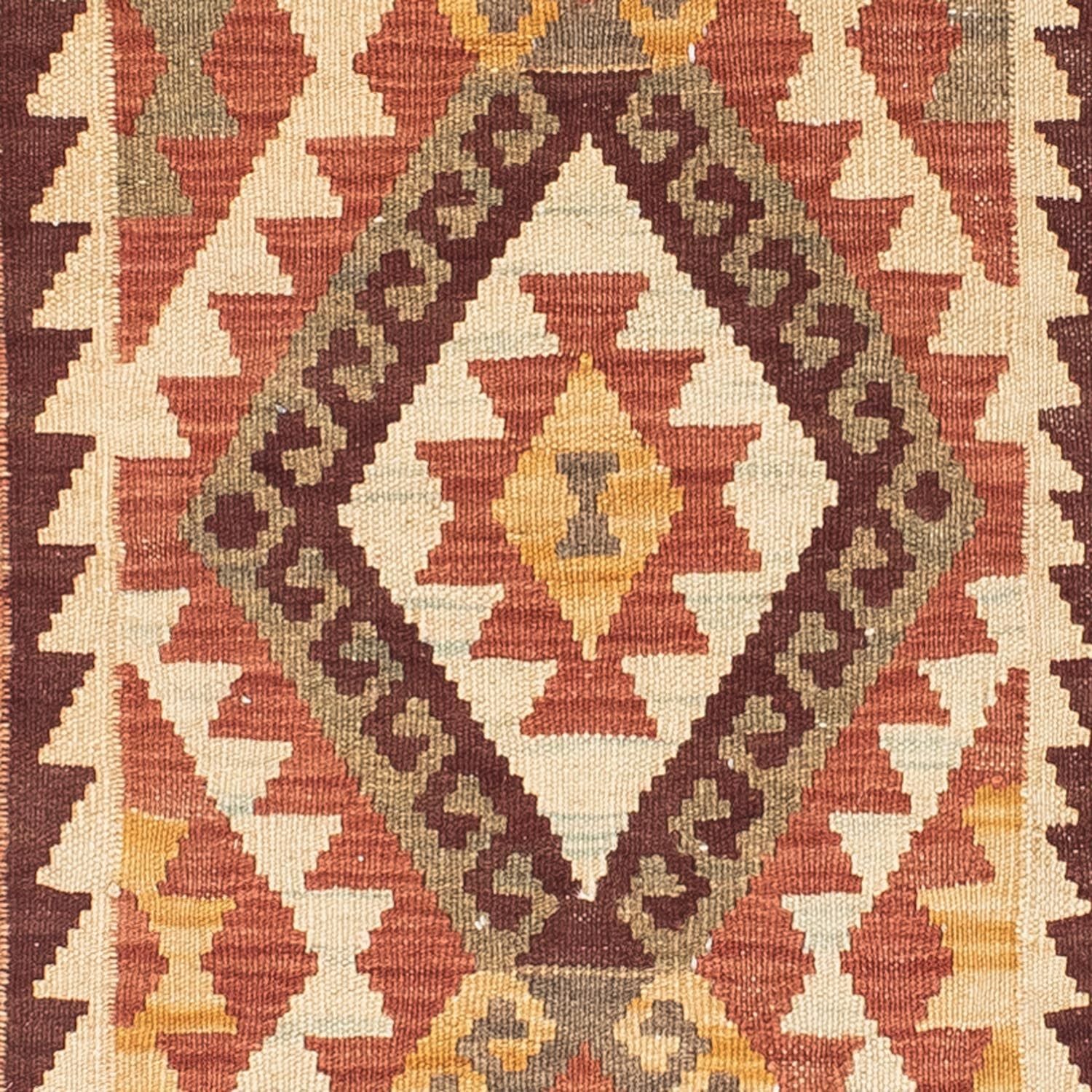 Kelim Teppich - Oriental 204 x 71 cm - beige - Image 2