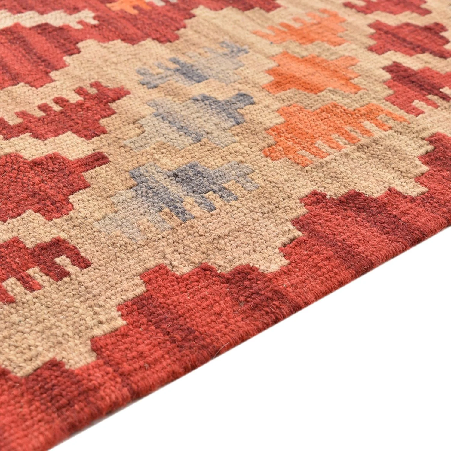 Kelim Fars Teppich 205x156cm - Image 3