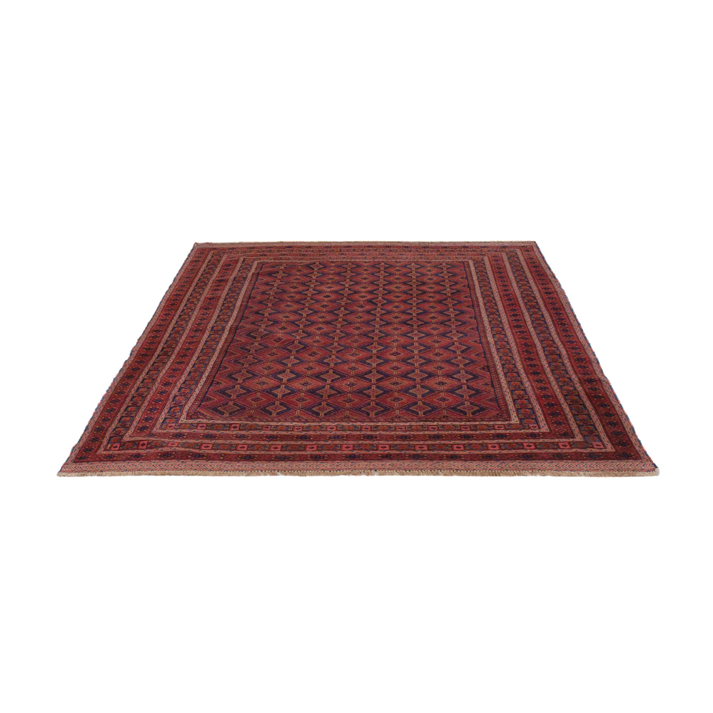 Kelim Afghan Teppich 205x163cm - Image 6