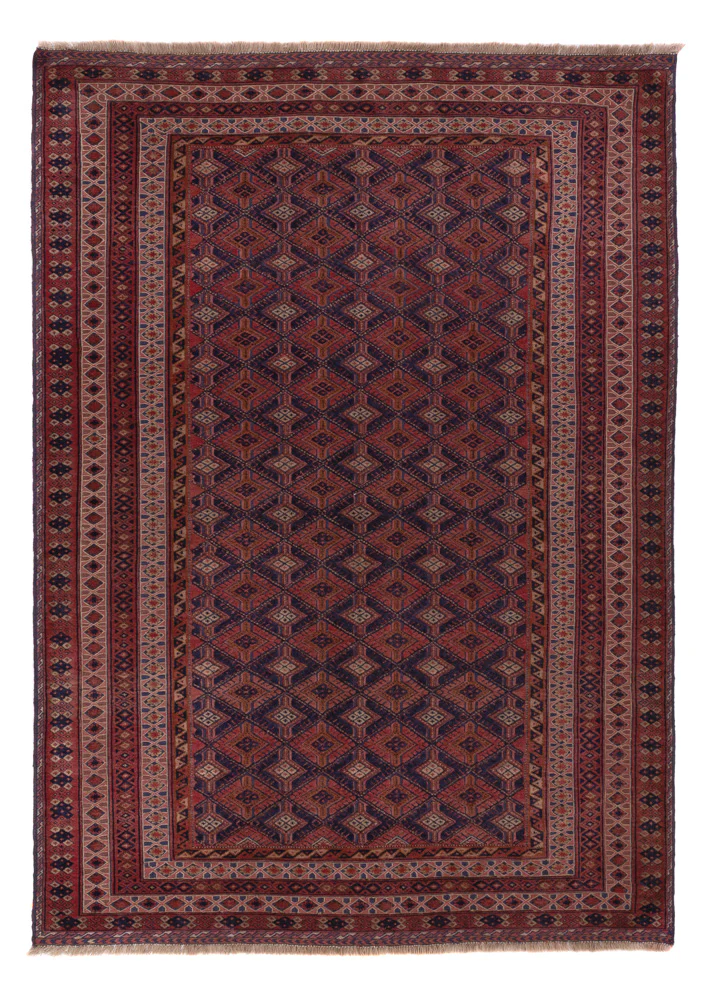 Kelim Afghan Teppich 206x145cm