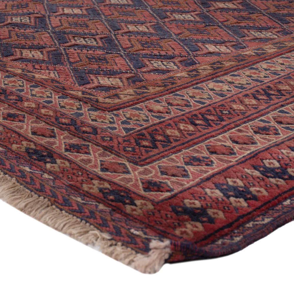 Kelim Afghan Teppich 206x145cm - Image 4