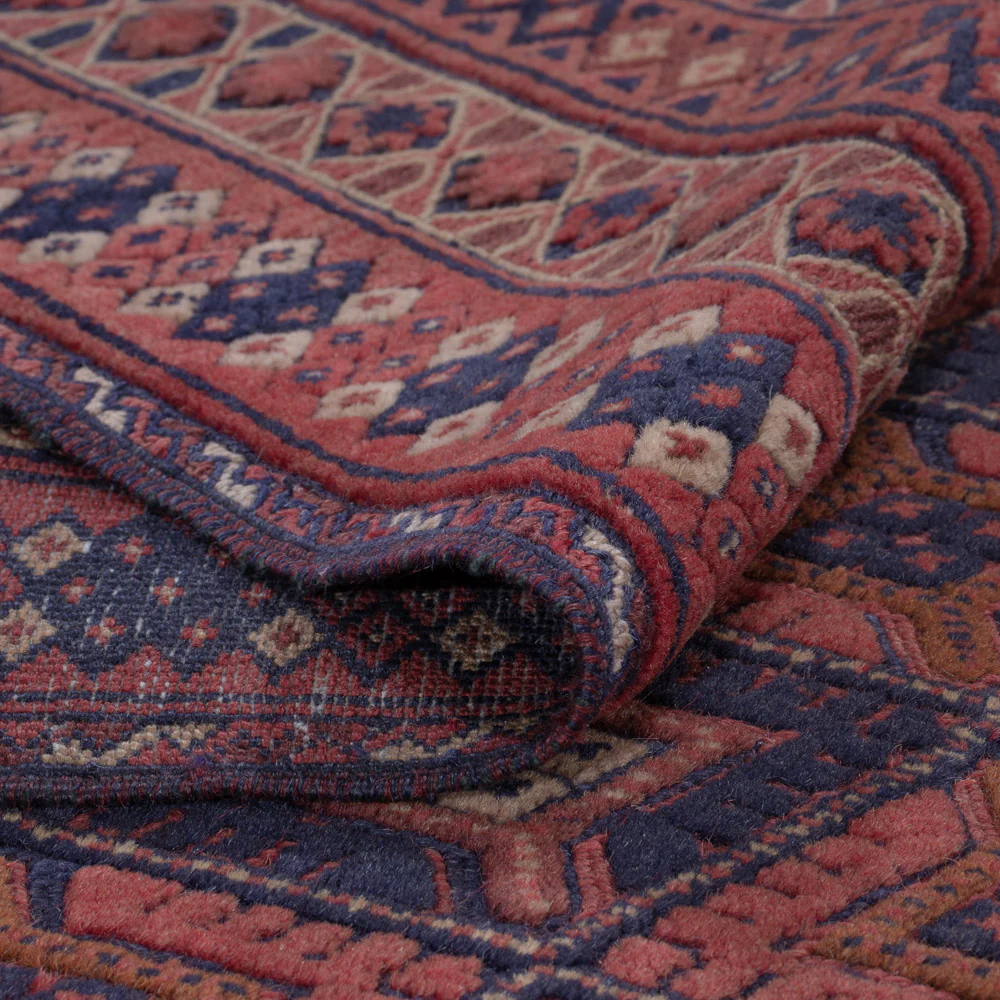 Kelim Afghan Teppich 206x145cm - Image 5