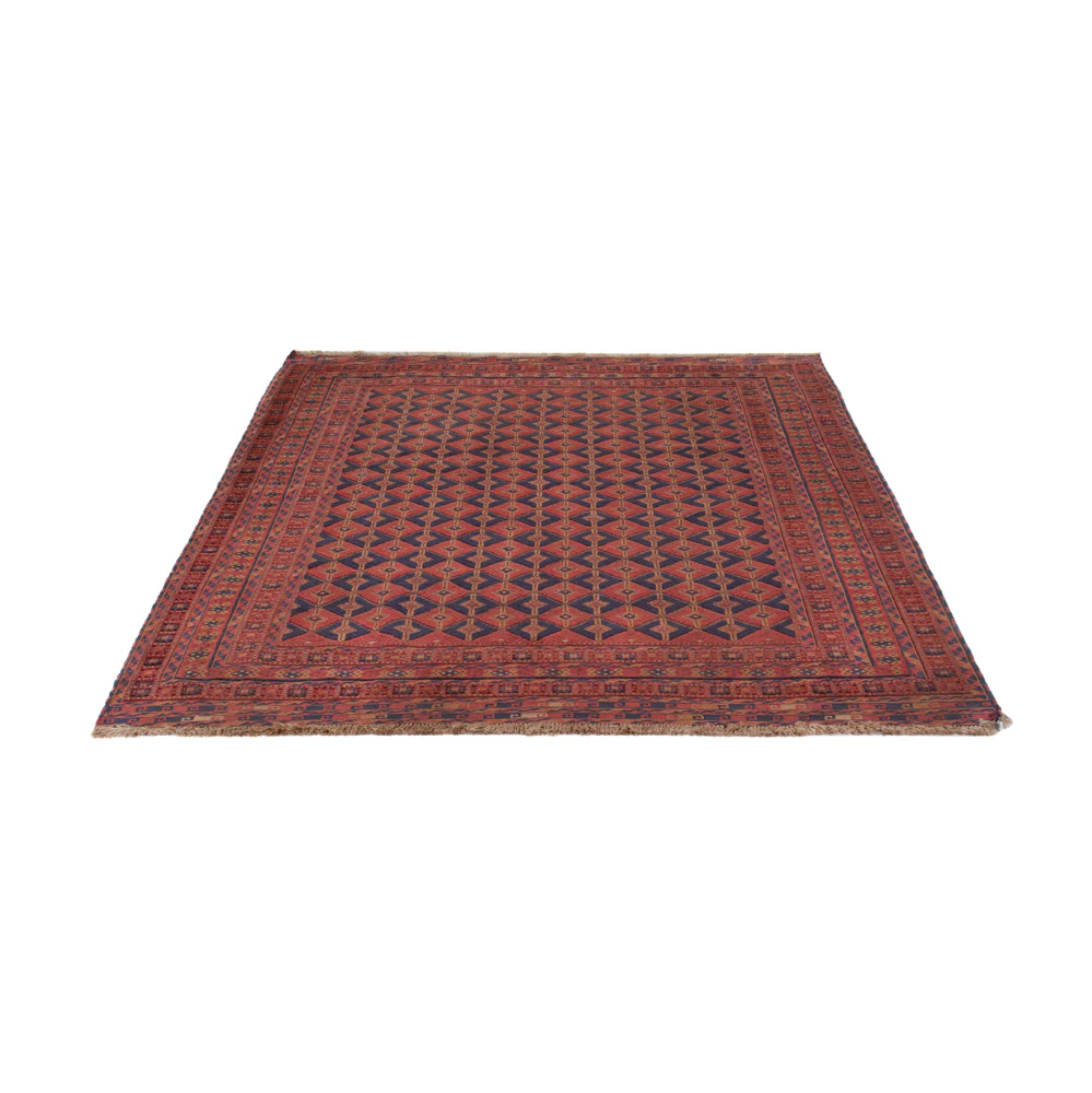 Kelim Afghan Teppich 206x160cm - Image 6