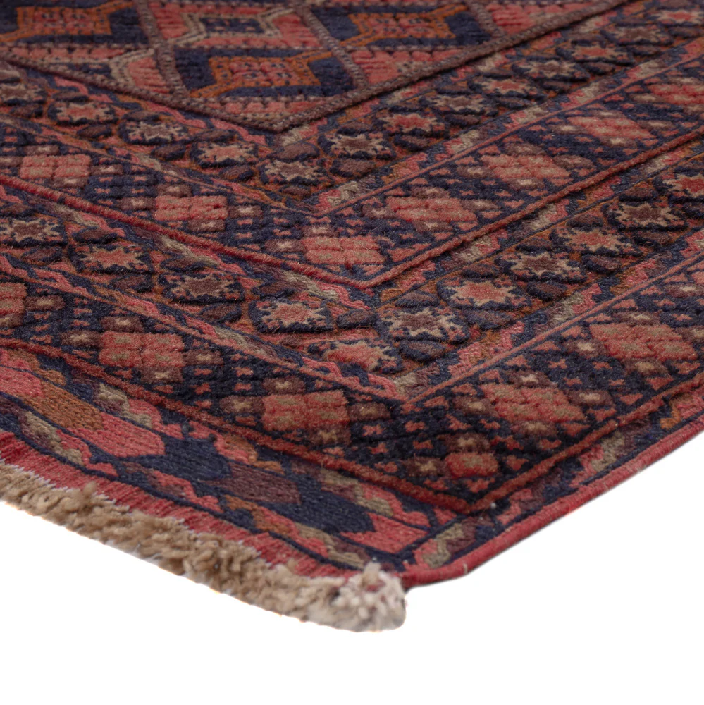 Kelim Afghan Teppich 208x145cm - Image 4