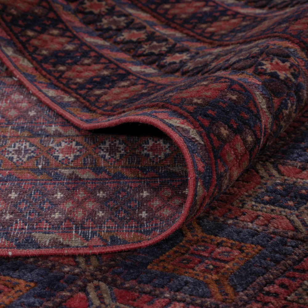 Kelim Afghan Teppich 208x145cm - Image 5