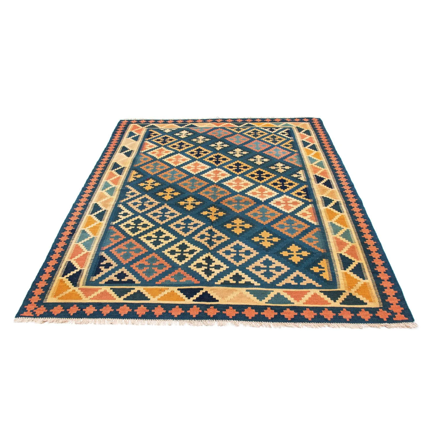 Kelim Teppich - Oriental 208 x 154 cm - mehrfarbig - Image 5