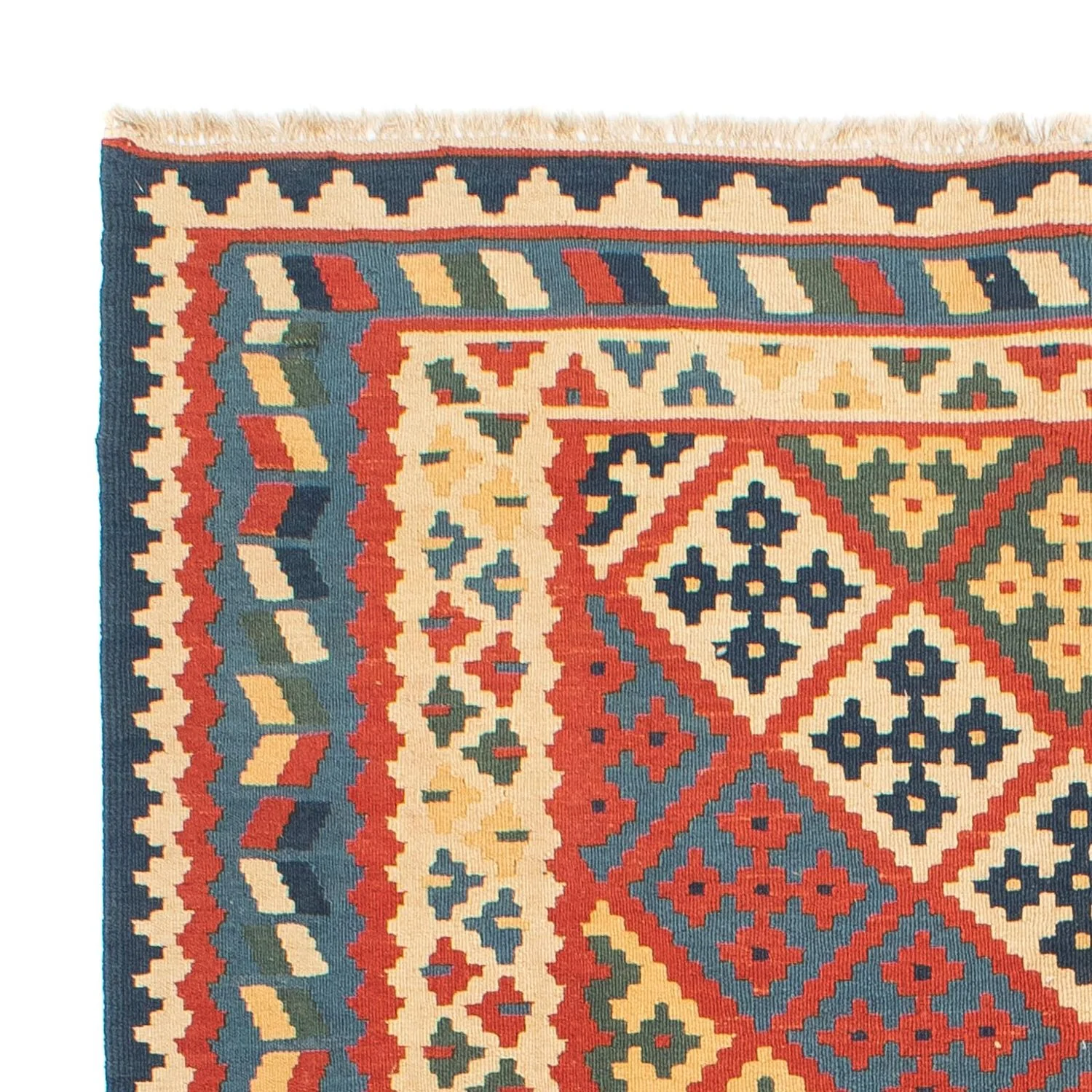 Kelim Teppich - Oriental 208 x 158 cm - mehrfarbig - Image 3