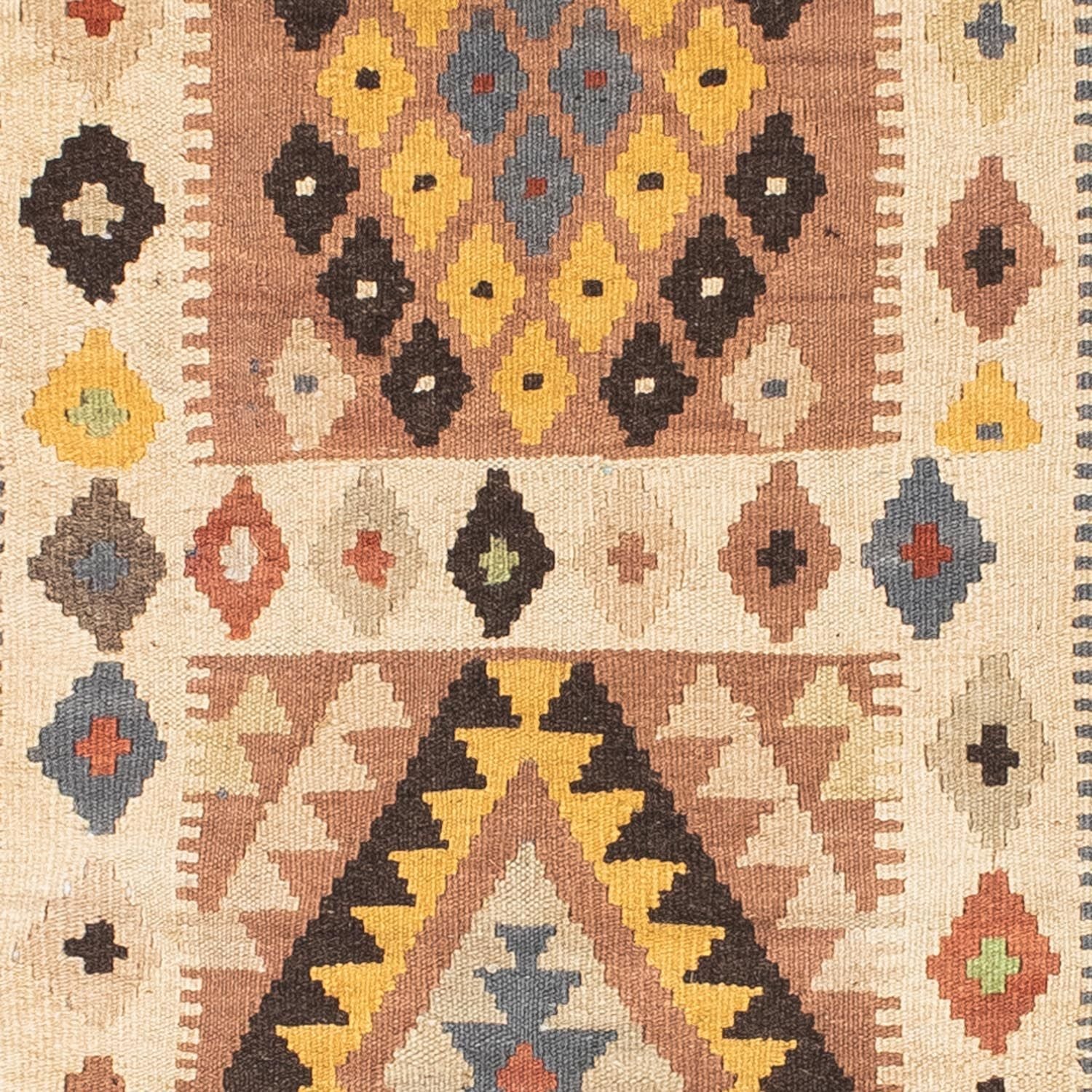 Kelim Teppich - Oriental 208 x 82 cm - beige - Image 2